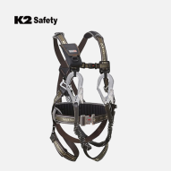 K2세이프티 전체식 더블 안전벨트 KB-9201(Y-BR)