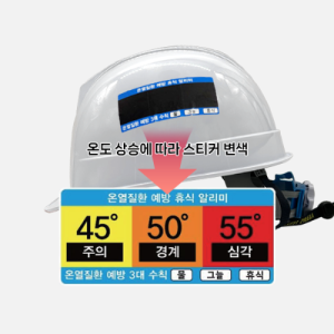 온열질환예방휴식알리미 스티커 HNS-7019
