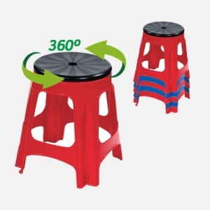 플라스틱 회전의자 HNS-7026